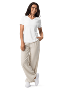 Women's Relaxed V-Neck T-Shirt | Bella Canvas 6405CVC thumbnail 2