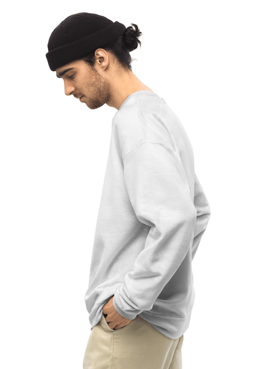 18000 Gildan Heavy Blend™ Crewneck Sweatshirt Black – Detail Basics Canada