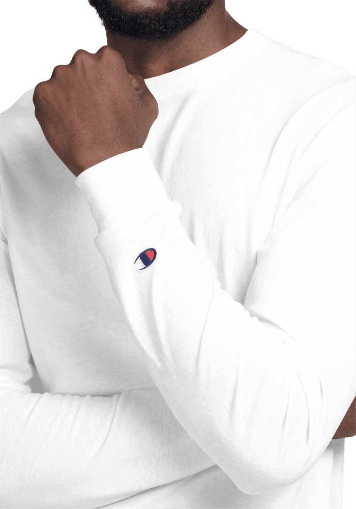 Men’s Champion Long Sleeve T-Shirt | CC8C main 4