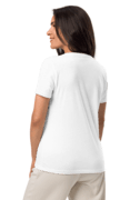 Women's Relaxed V-Neck T-Shirt | Bella Canvas 6405CVC thumbnail 3