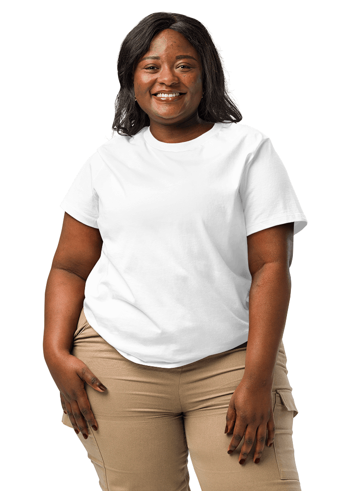 Women's Organic Ribbed Neck T-Shirt - Stanley/Stella Muser | Printful