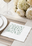 White Coined Napkins thumbnail 1