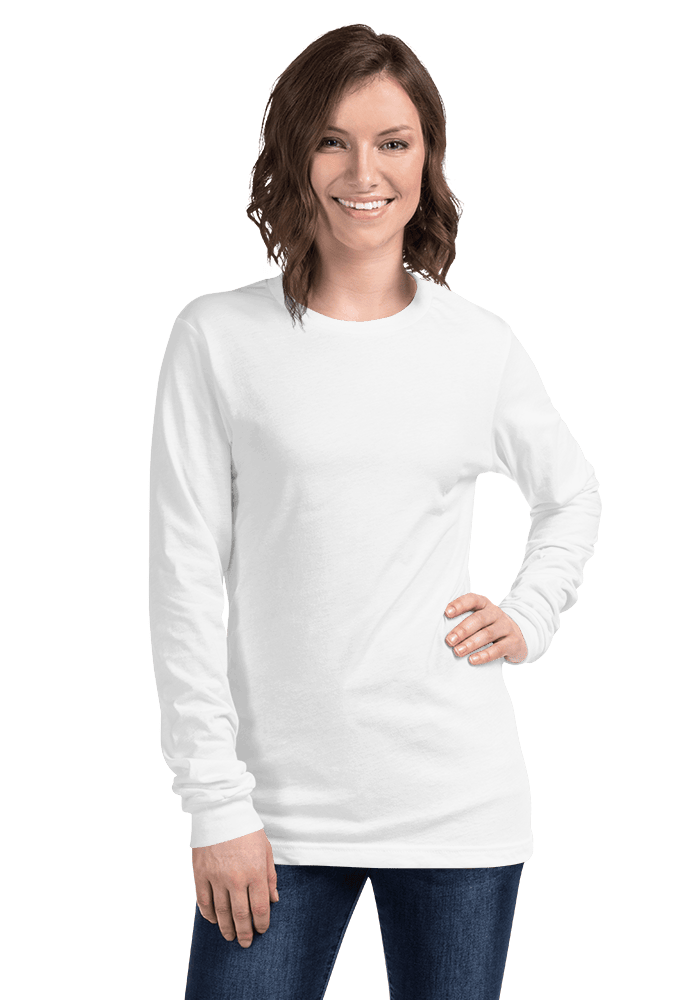 Unisex Long Sleeve Tee | Bella + Canvas 3501 main 2
