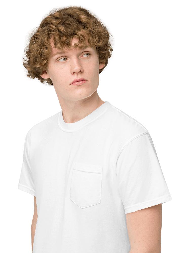 Unisex Garment-Dyed Pocket T-Shirt | Comfort Colors 6030 main 4