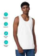 Men's Premium Tank Top | Cotton Heritage MC1790 thumbnail 2
