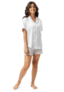 All-Over Print Women's Short Sleeve Pajama Top thumbnail 4
