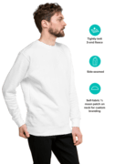 Unisex Premium Sweatshirt | Cotton Heritage M2480 thumbnail 3
