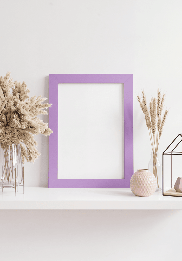 Matte Colored Frame Posters main 2