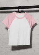 Women's Micro Rib Raglan Baby Tee | Bella + Canvas 1201 thumbnail 1