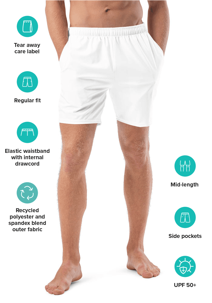 Men's Swim Trunks Mockup Set, Swim Shorts Tempalte, Custom Swim