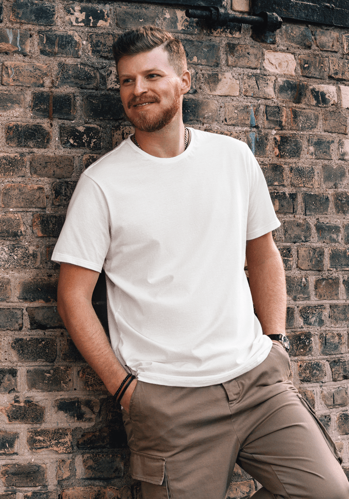 Men's Fitted Straight Cut T-Shirt main 1