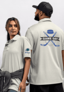 Unisex Adidas Space-Dyed Polo Shirt | A591 thumbnail 1