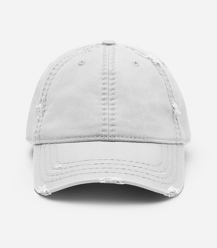 dad hats distressed