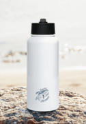 Stainless Steel Water Bottle with a Straw Lid thumbnail 3