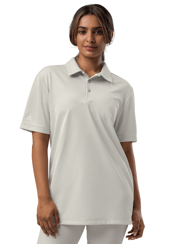 Unisex Adidas Space-Dyed Polo Shirt | A591 main 2