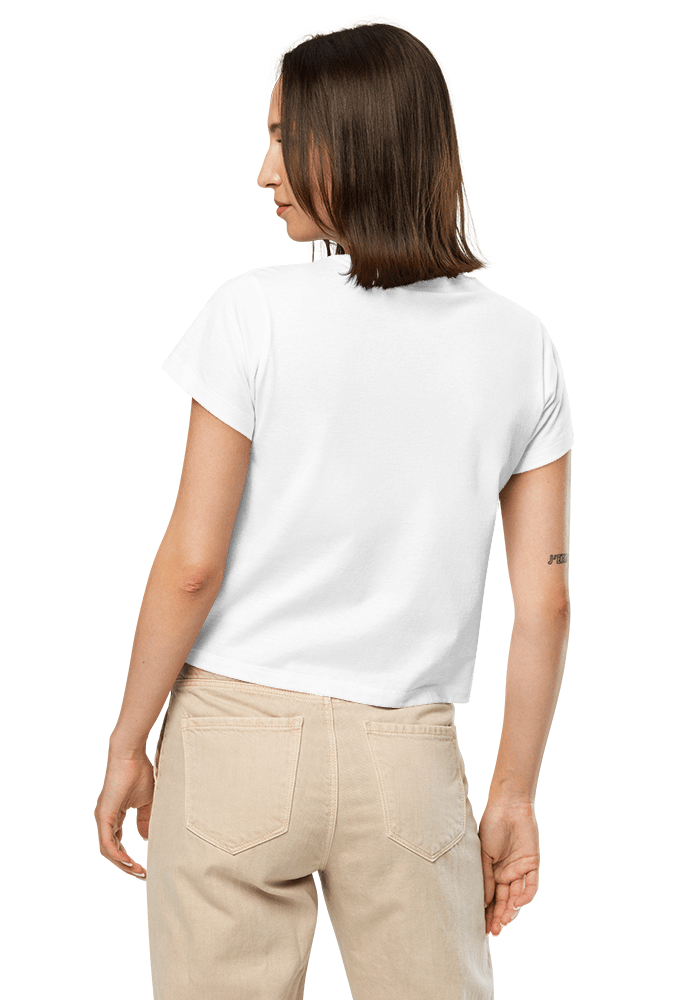 Women's High-Waisted Tee | Cotton Heritage OW1086 main 3