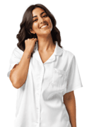 All-Over Print Women's Short Sleeve Pajama Top thumbnail 5