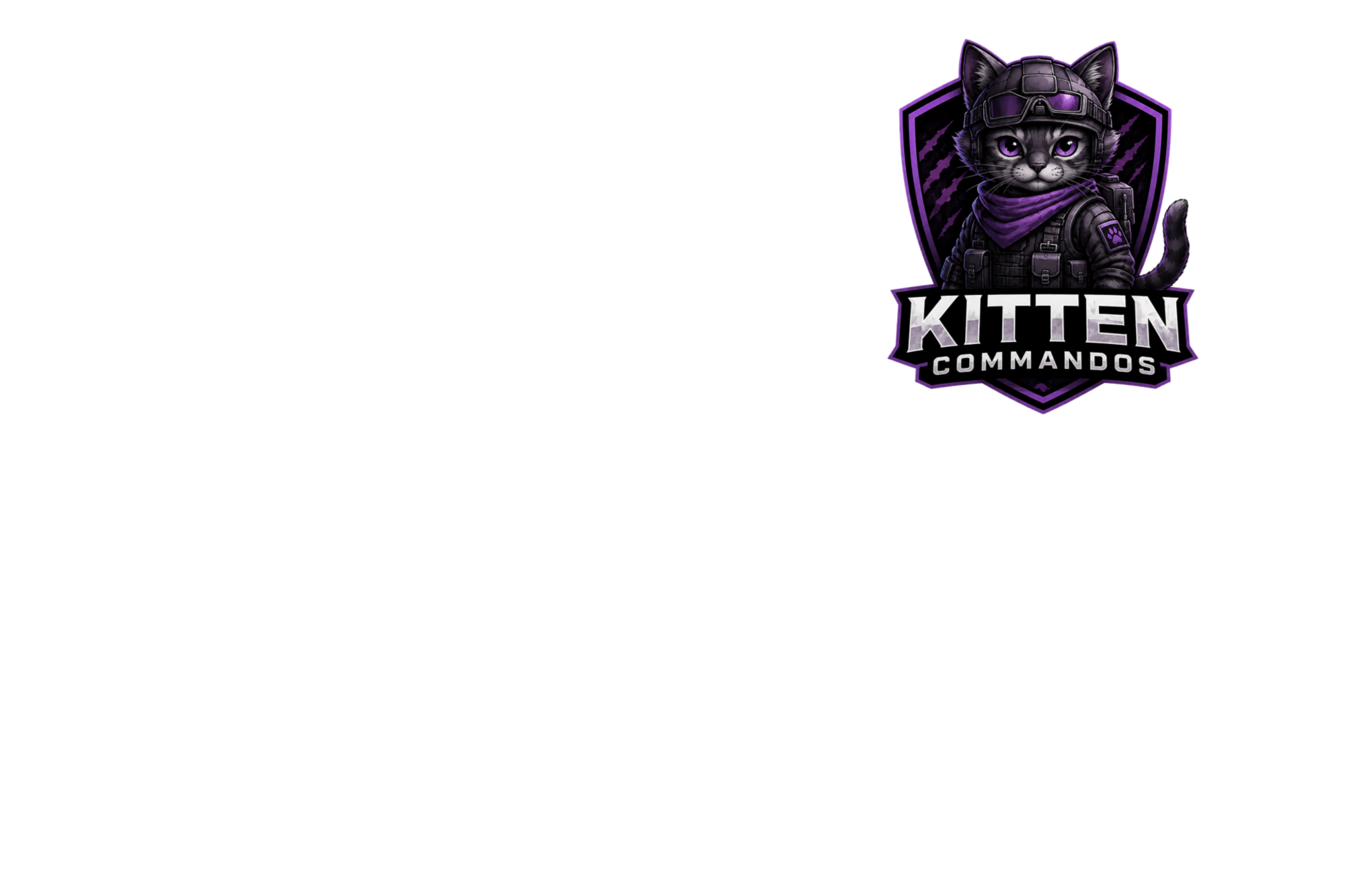 Kitten Commandos Logo Hoodie  9