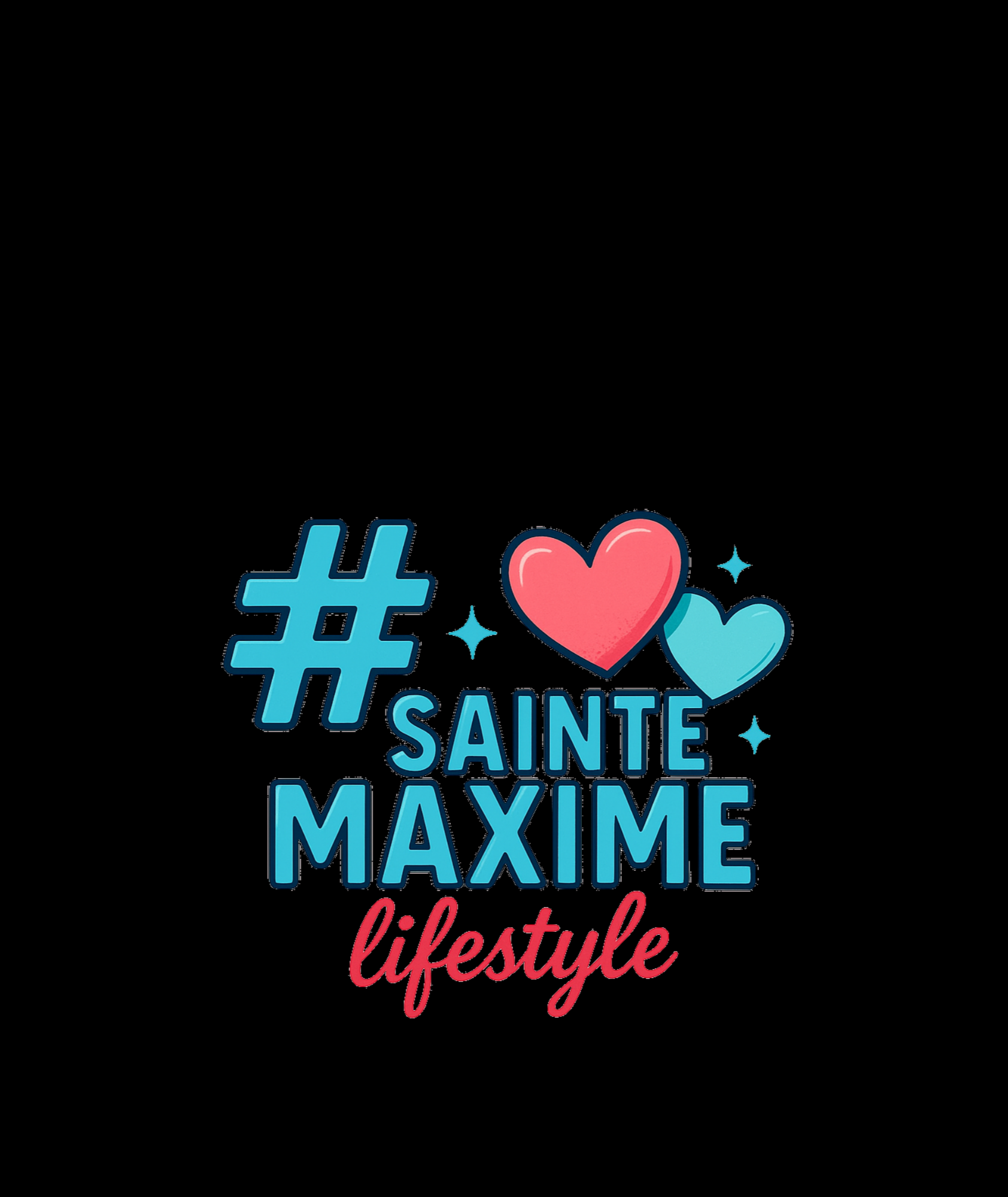Sac à Dos Simple #SAINTEMAXIME Logo 2026 - vue 2