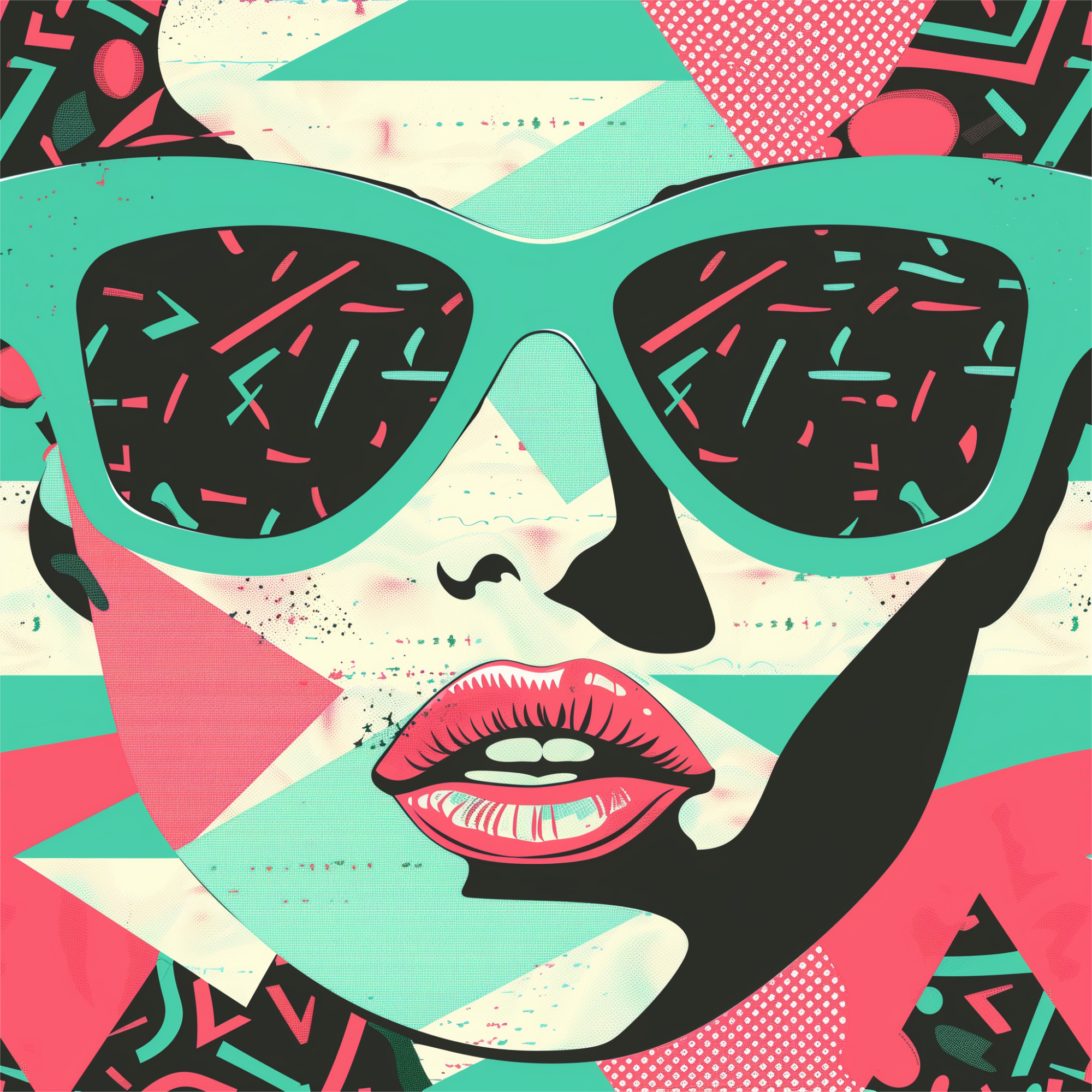 70s Retro Watermelon Women’s high top canvas shoes