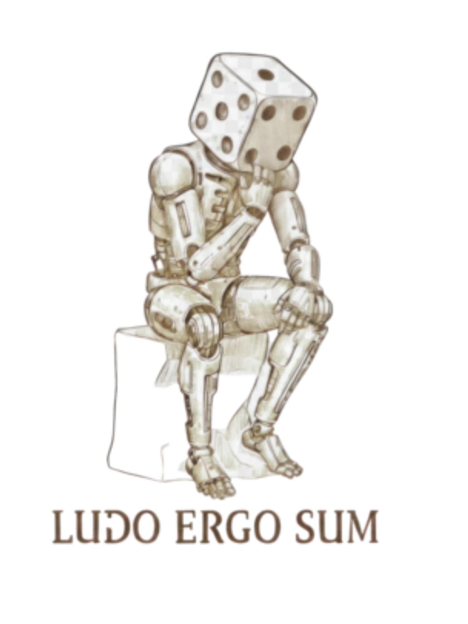 Ludo Ergo Sum - Hoodie Zippé