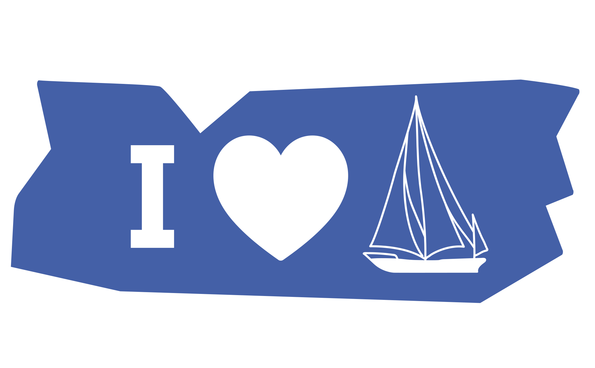 I love Sailing - RVS thermos fles 2