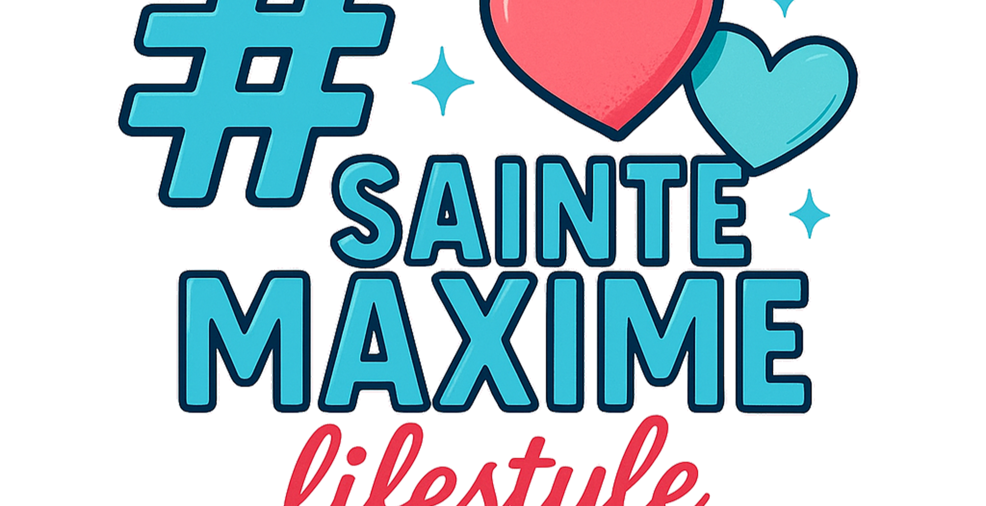 Serviette de Plage #SAINTEMAXIME Logo 2026 - vue 3