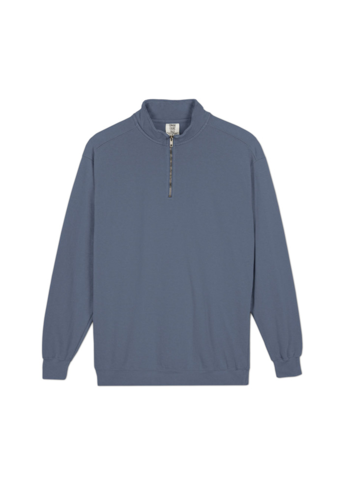 Unisex Garment-Dyed Quarter-Zip Sweatshirt | Comfort Colors 1580 thumbnail 1