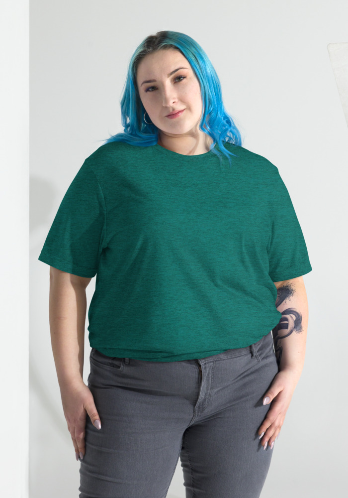 Product Image Teal Triblend
