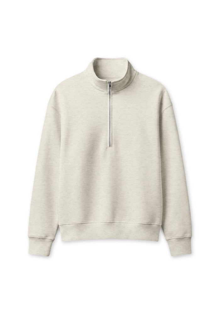 Unisex Heavyweight Half Zip Pullover | Bella+Canvas 4740 thumbnail 1