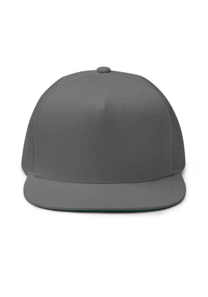 thumbnail image 2 of Yupoong 6007 Men's Five-Panel High-Profile Flat Bill Hat – 100% Cotton Twill, Snapback Closure 2 of 5