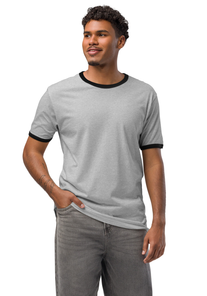 Product thumbnail for Heather Gray / Black 2XL