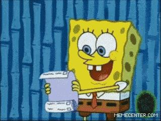 This image has an empty alt attribute; its file name is spongebob-long-list.gif