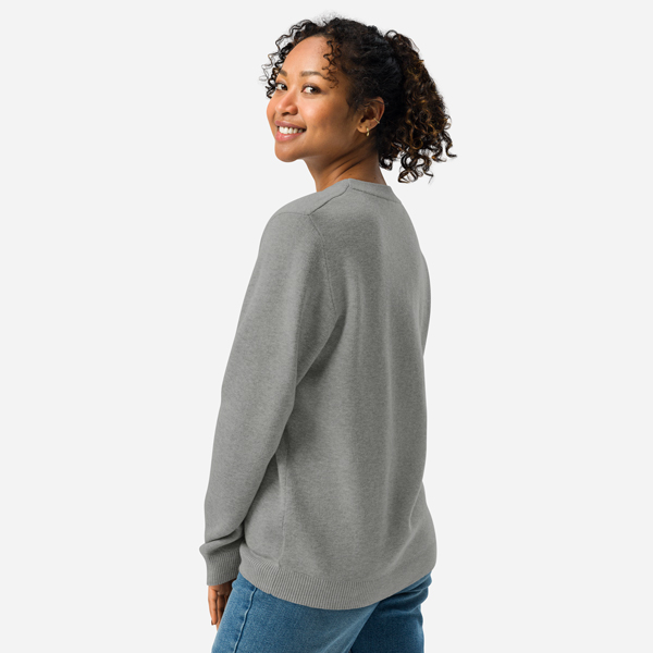 Unisex Classic Fit Knitted Crew neck Sweater