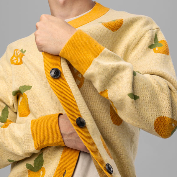 Unisex Knitted Cardigan