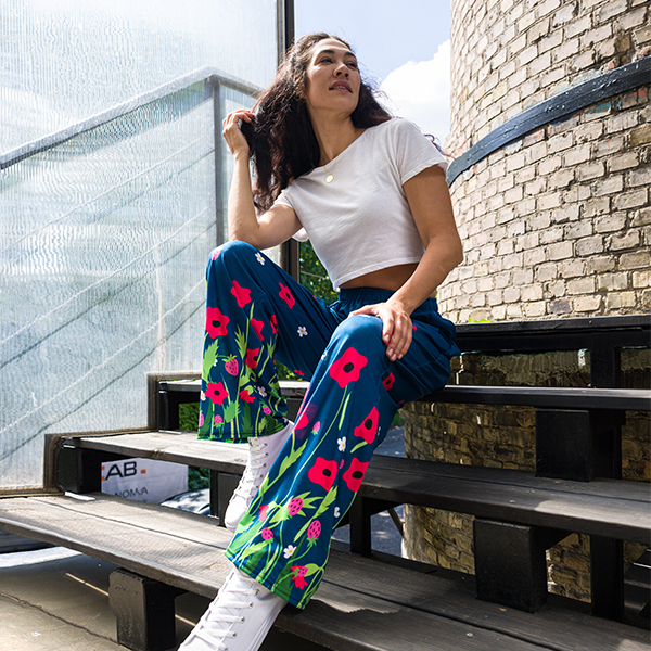 All-Over Print Unisex Wide-Leg Pants