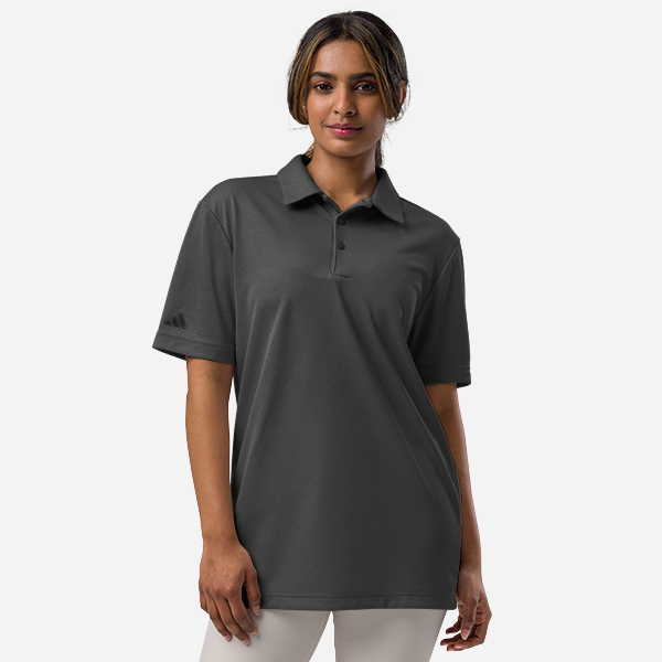 Unisex Adidas Space-Dyed Polo Shirt | A591