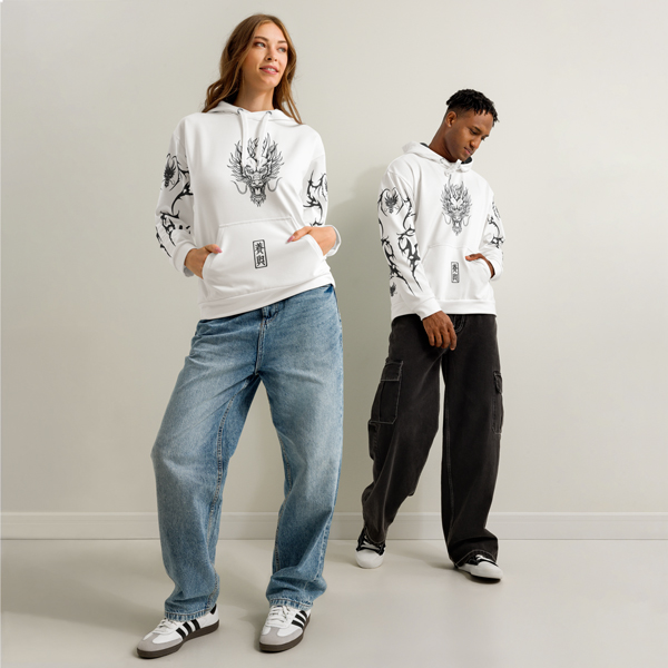 All-Over Print Unisex Cotton Hoodie