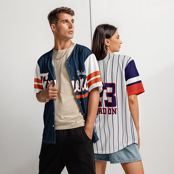 All-Over Print Recycled Unisex Baseball Jersey