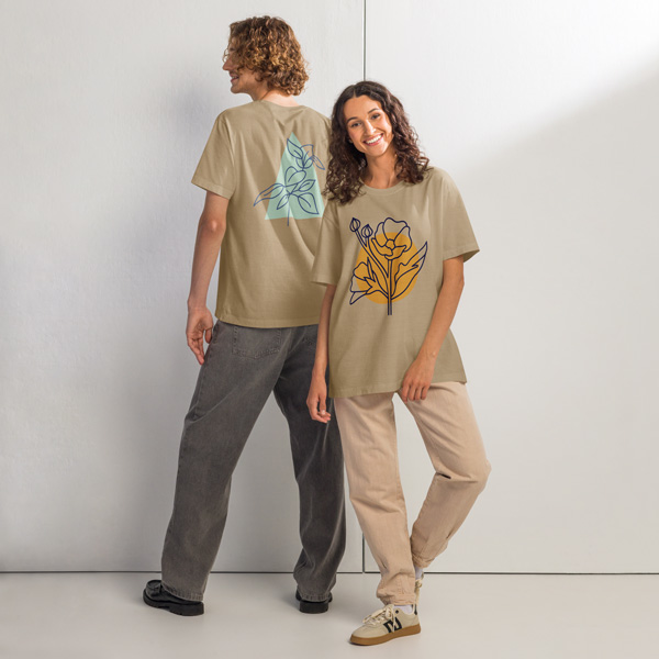Unisex Oversized Garment-Dyed T-Shirt | Bella + Canvas 4810
