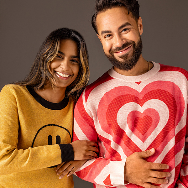 Unisex Classic Fit Knitted Crew neck Sweater