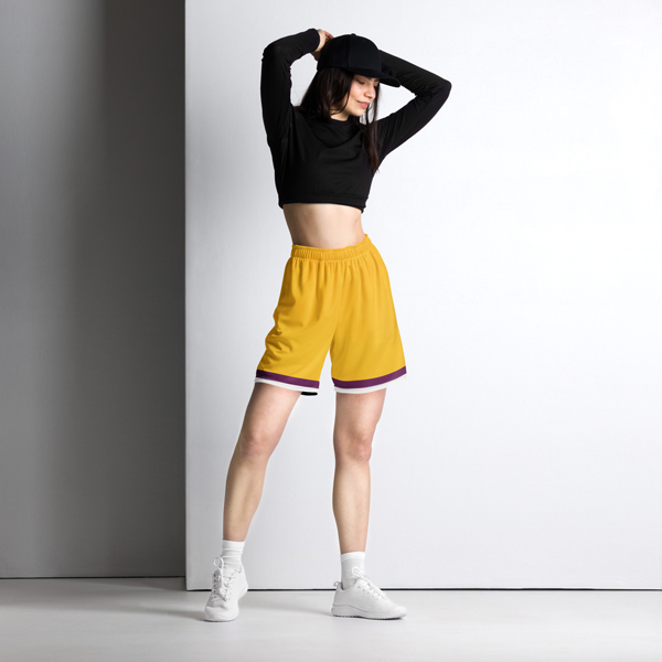 All-Over Print Recycled Unisex Mesh Shorts