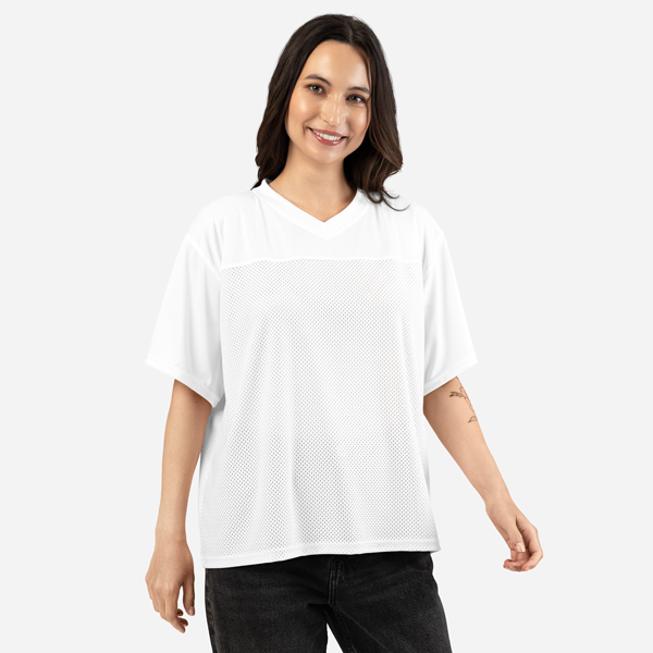 All-Over Print Boxy Football Jersey