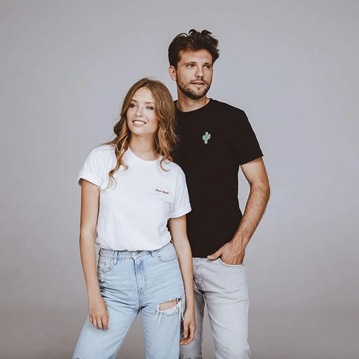 a person wearing a white shirt