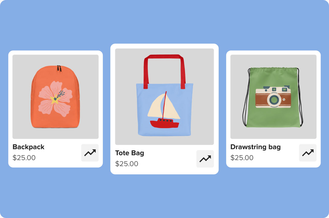 selection of products