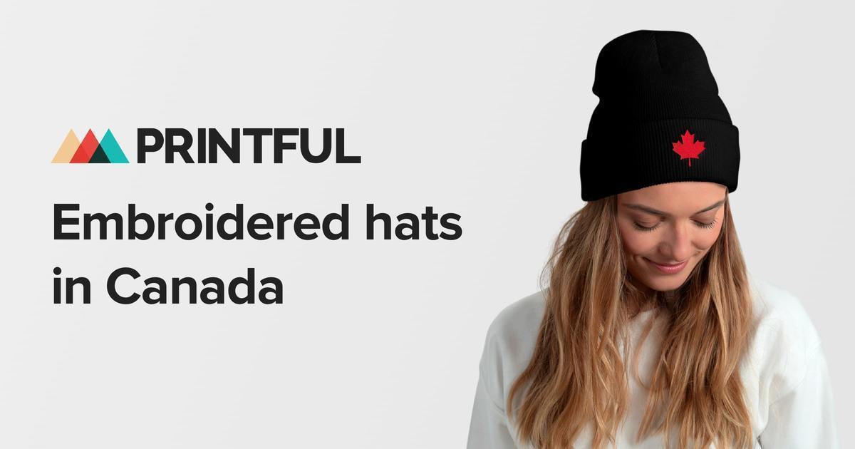 Custom winter sale hats canada