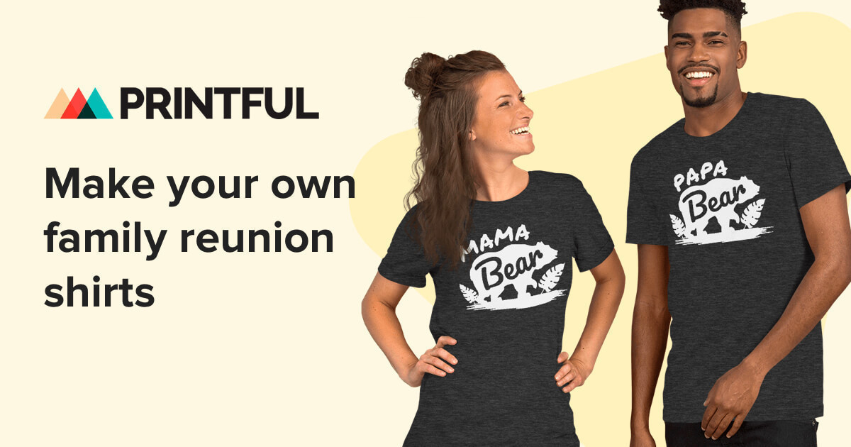 Family Reunion Shirts—Design Your Own