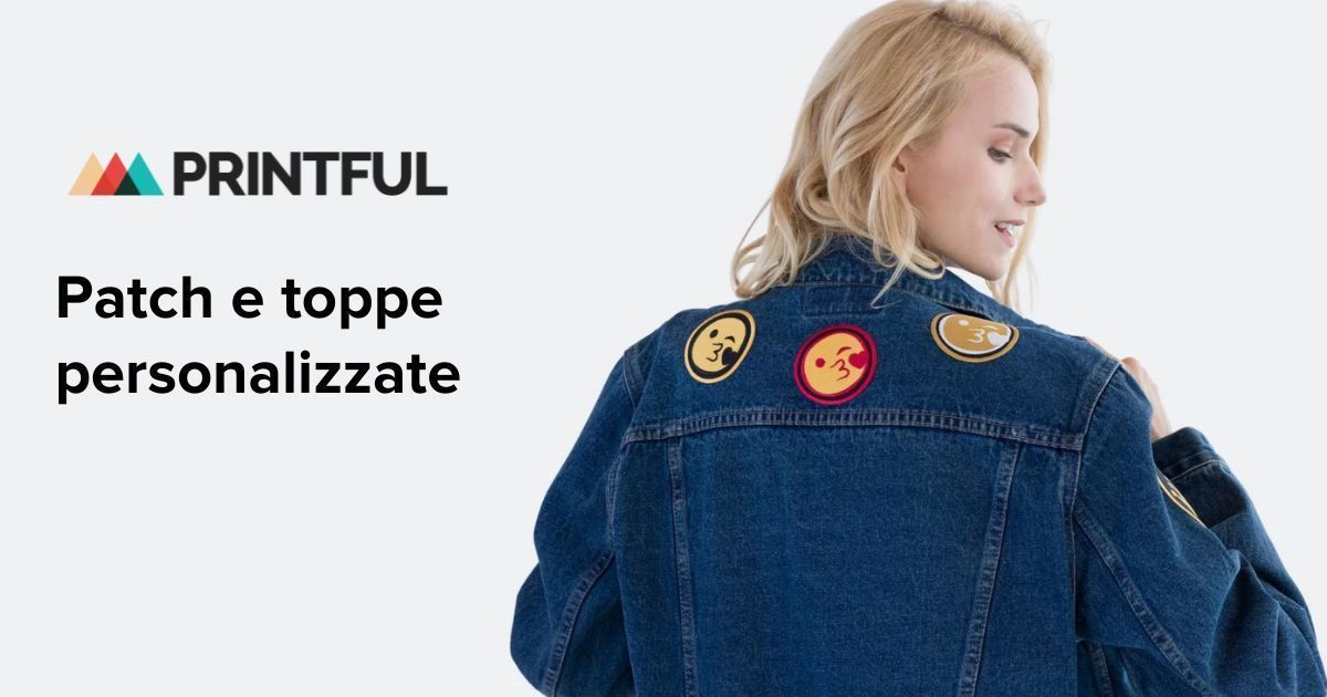 Toppe ricamate personalizzate online sale