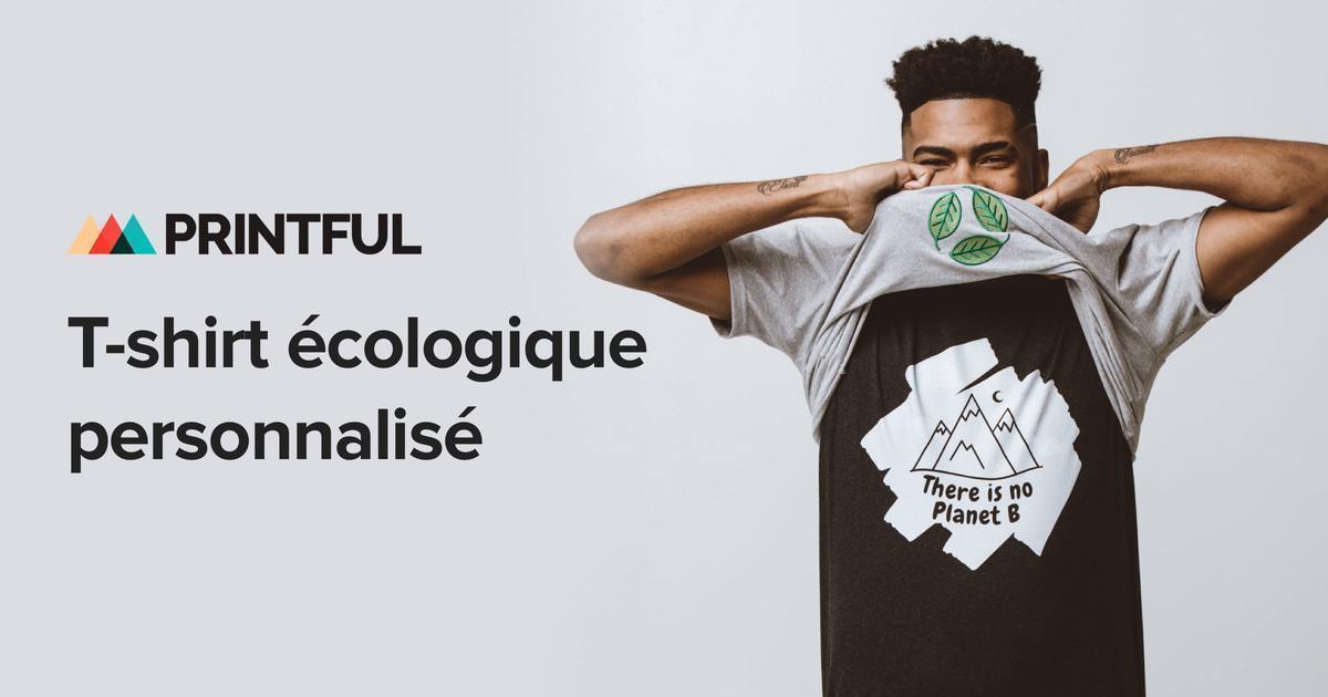 T shirt co responsable Cr ez le votre Printful