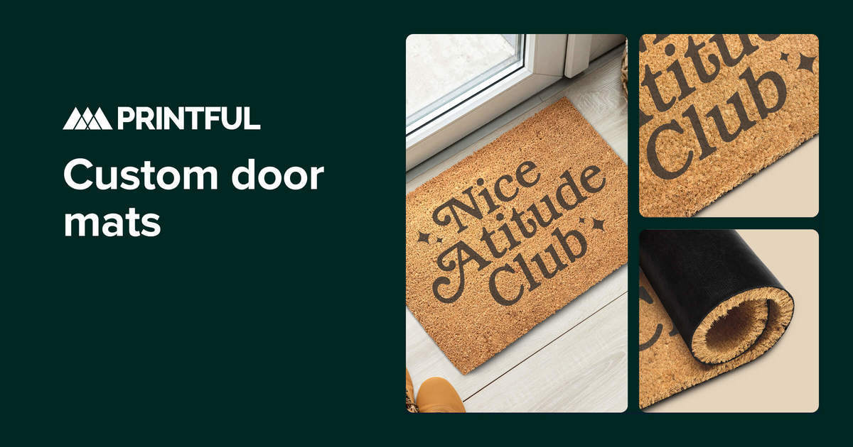 Custom door mats with no minimum | Design online